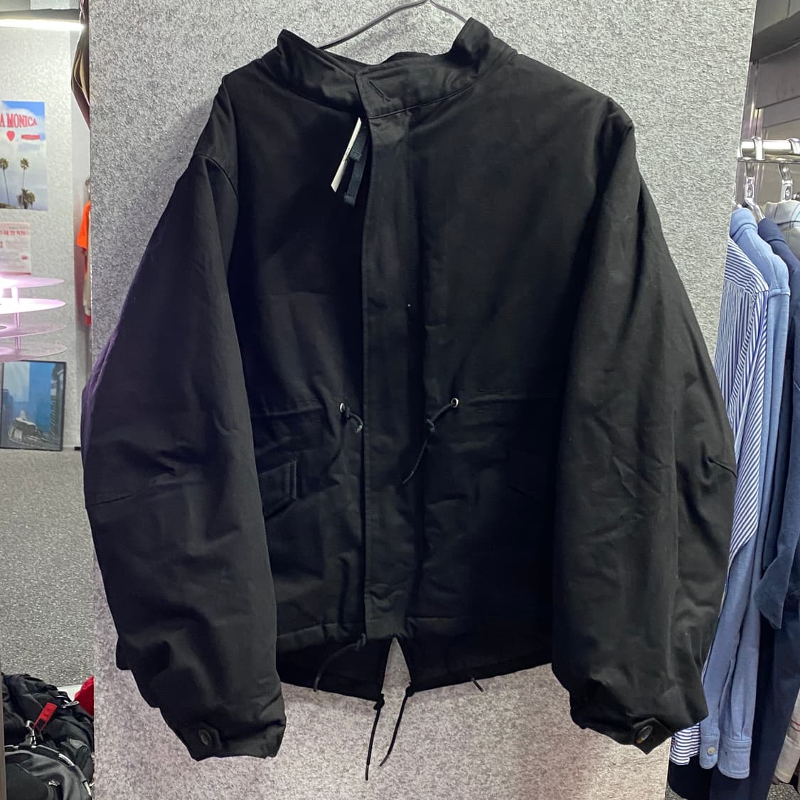 라퍼지스토어 블랙 숏 피쉬테일 B4051 상품이미지2