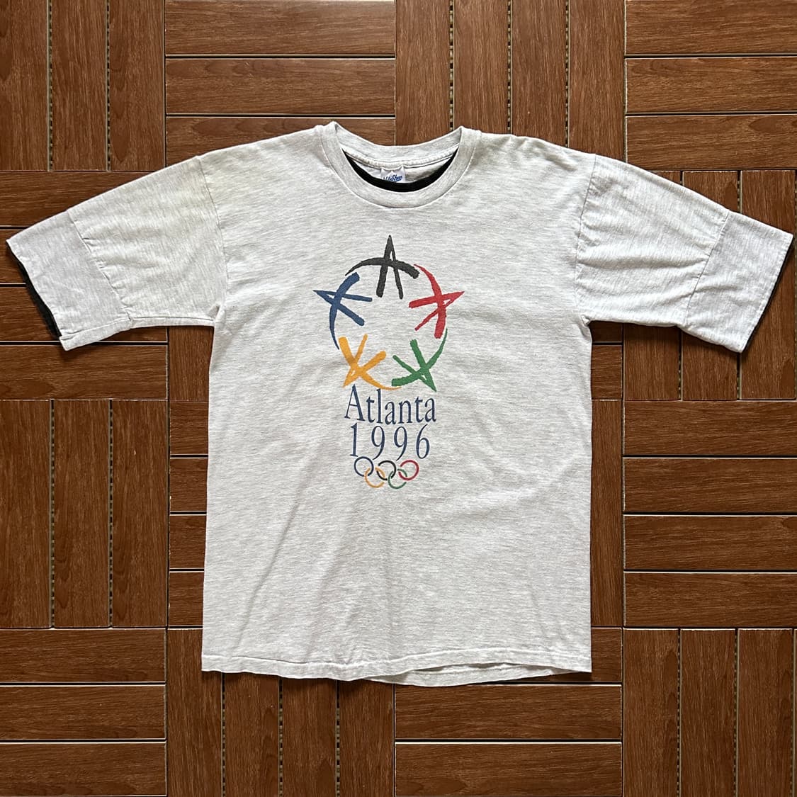 90‘s Velva sheen usa atlanta olympic tee 상품이미지1