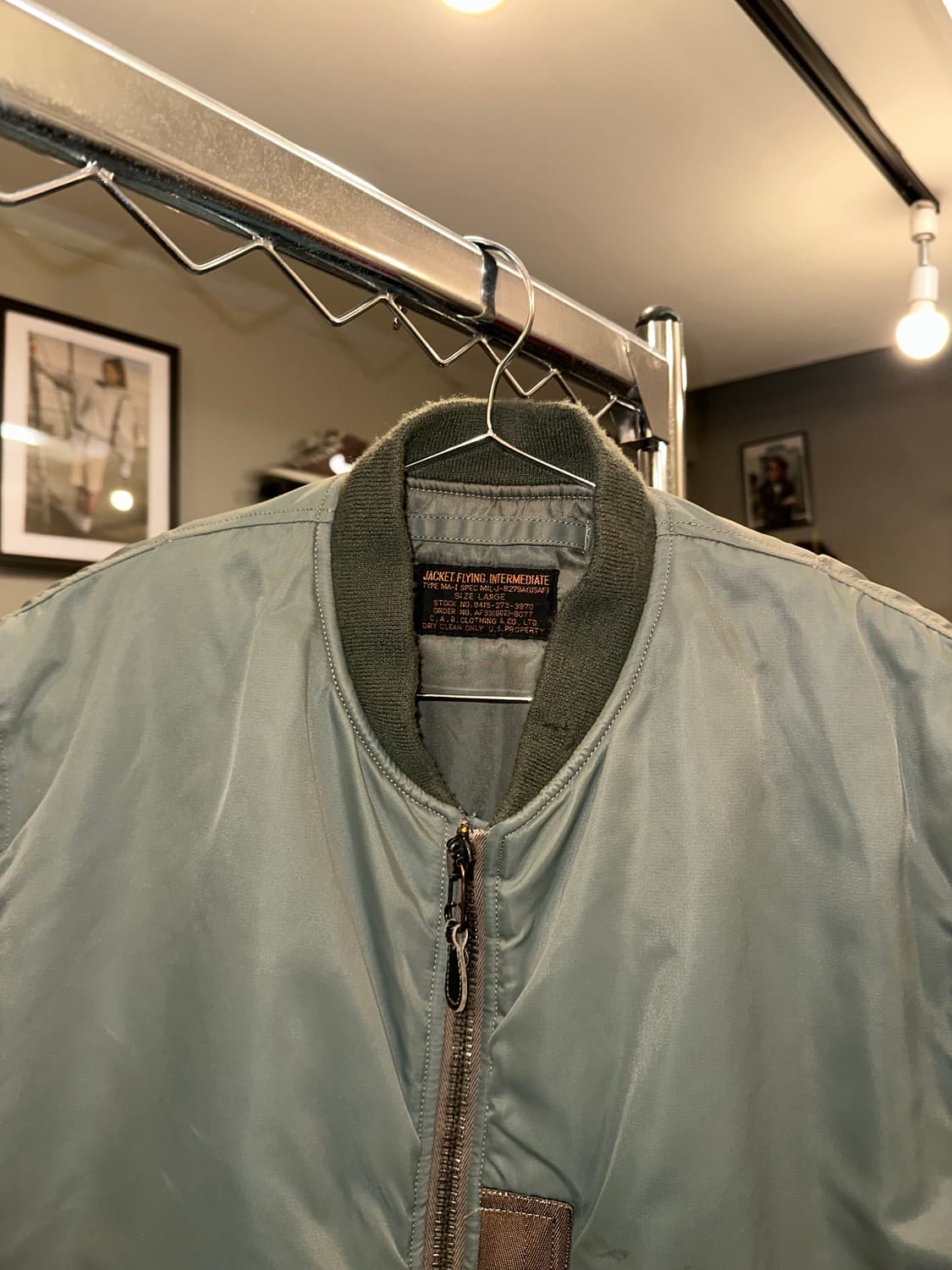 Cab Clothing ma-1 reissue Usaf flight  상품이미지5