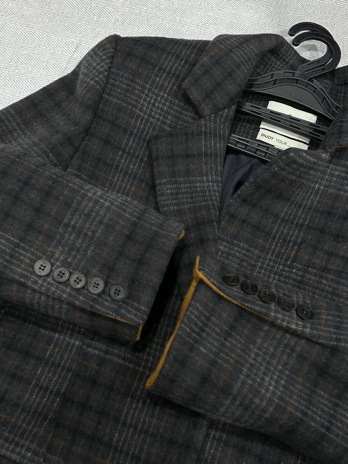 ANDYOU 앤유 울100% 울자켓 2사이즈 66 상품이미지6