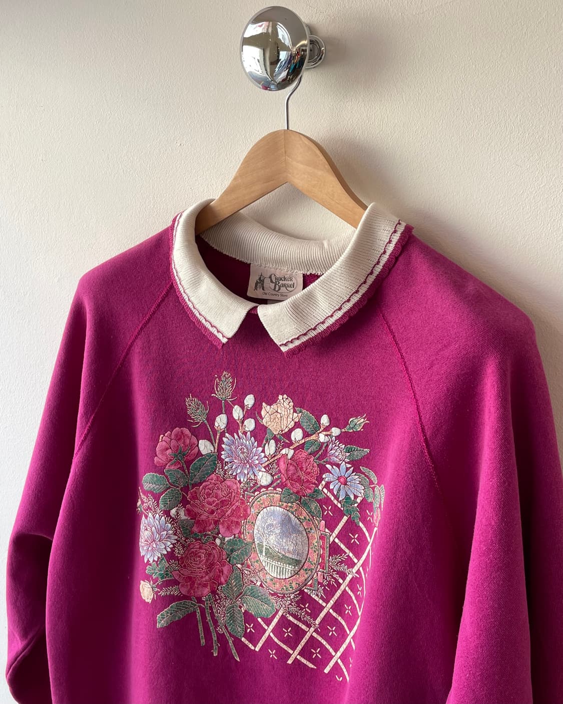 90’s USA vintage ‘Flowers’ sweatshirt 💐 상품이미지2