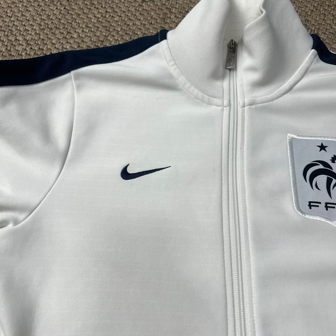 나이키 프랑스 국대 트랙탑 져지 화이트 M 상품이미지4