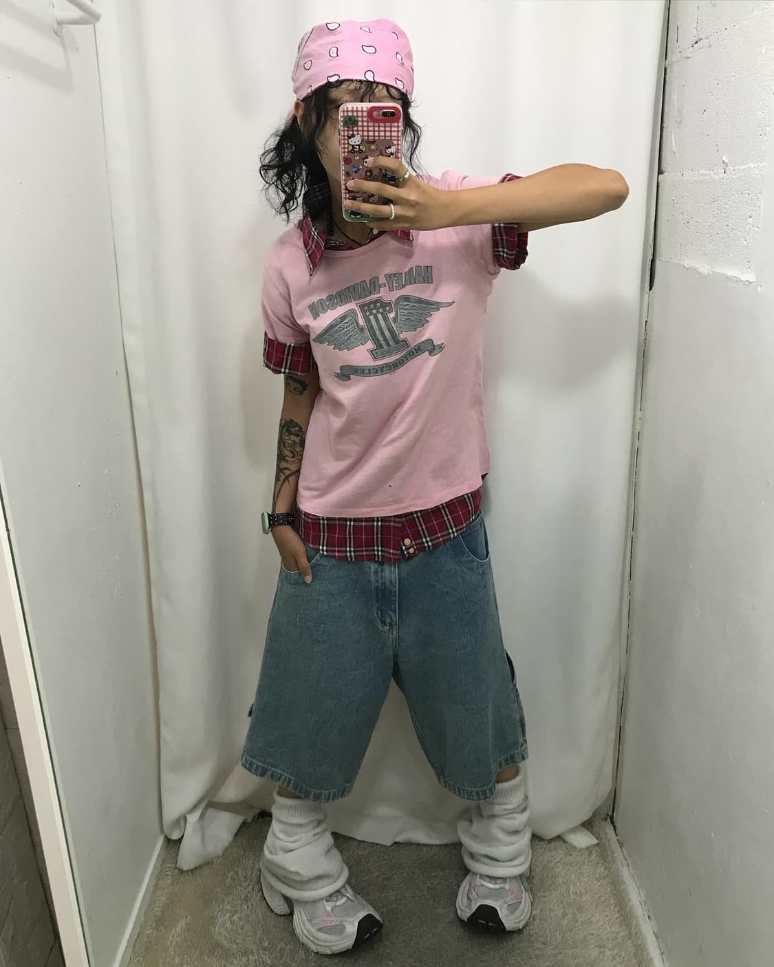 Harley-Davidson Pink T-shirt 상품이미지3