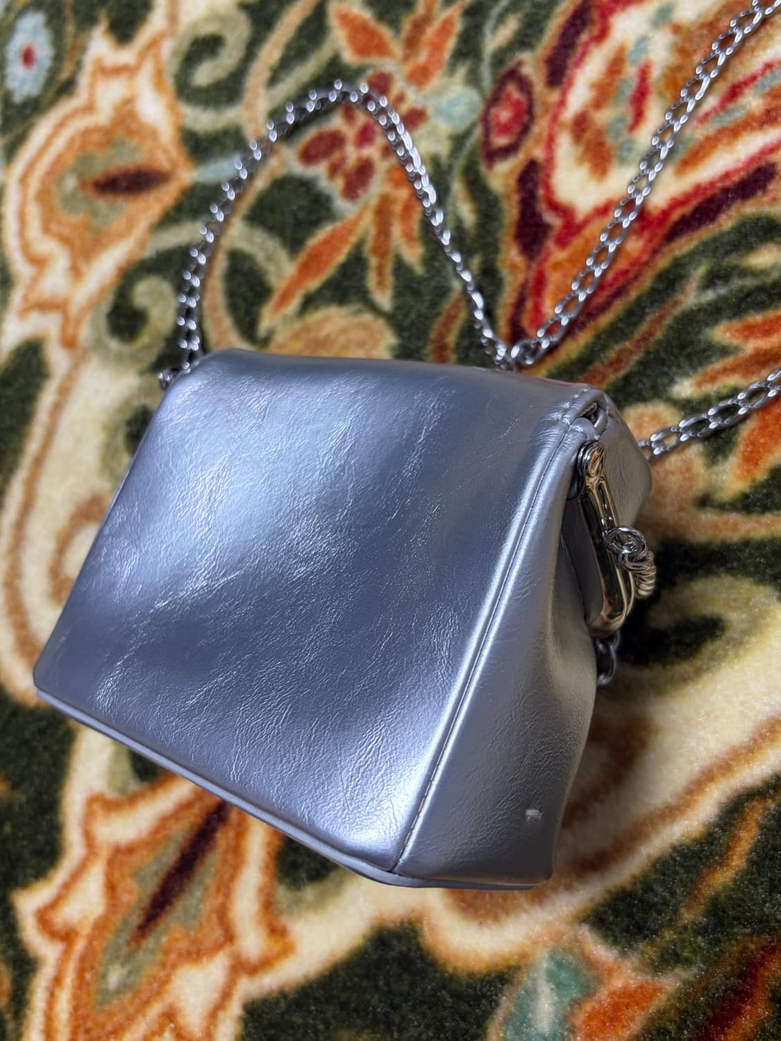 스탠드오일 실버 히포백 미니크로스백 상품이미지5