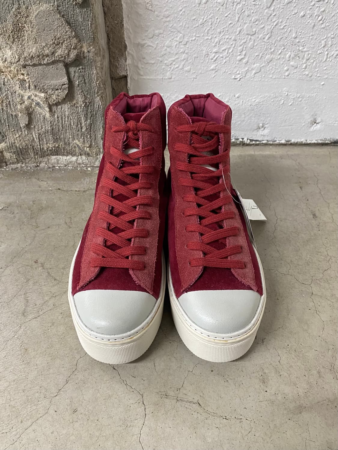 요지 야마모토 레귤레이션 플랫폼 하이탑 상품이미지4