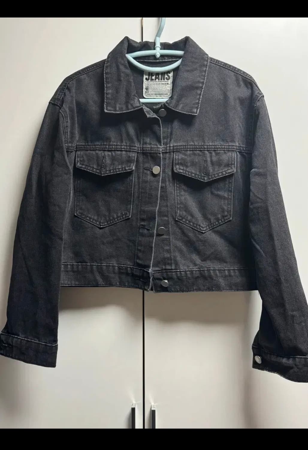 지그재그 데님 자켓 상품이미지6
