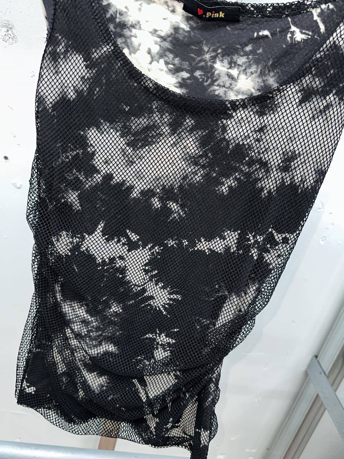 net layered dyed top 상품이미지5