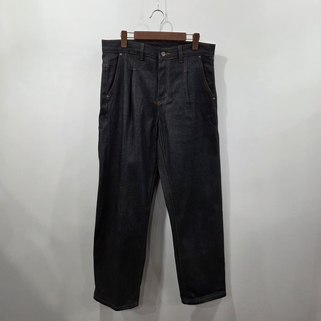 디미트리블랙 원턱 셀비지 생지 데님팬츠 3 상품이미지1