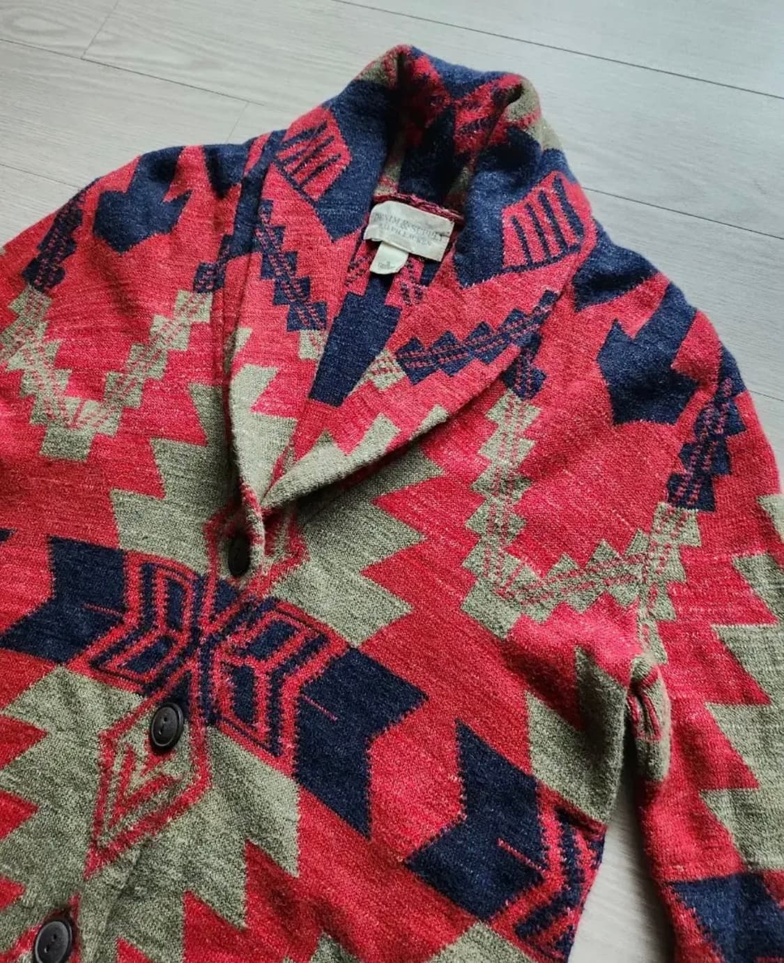 폴로 Navaho 패턴 가디건 상품이미지2