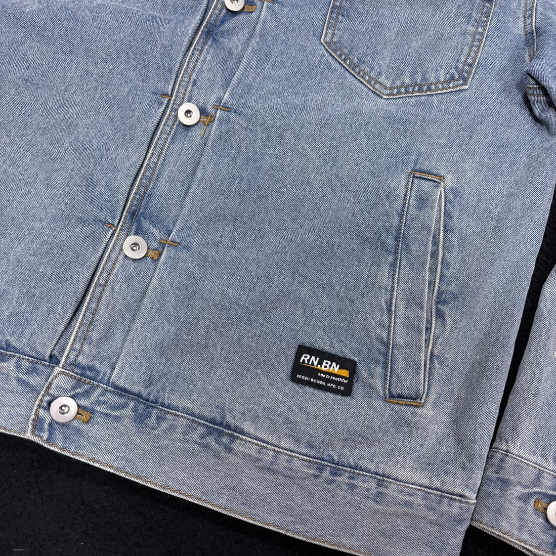 L VTG 연청 트러커 데님자켓 상품이미지3