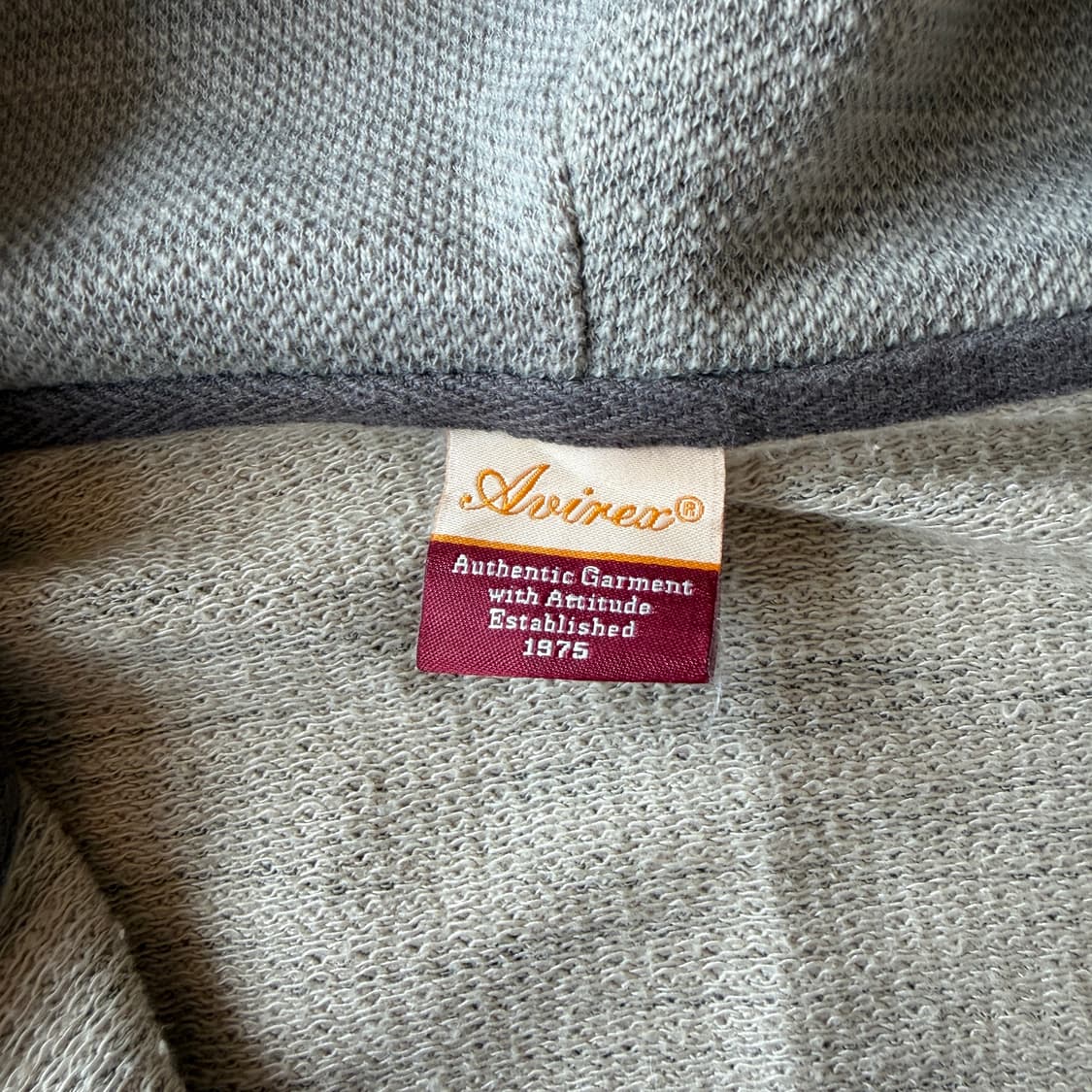 아비렉스 엠브로이드 후드 집업 상품이미지6