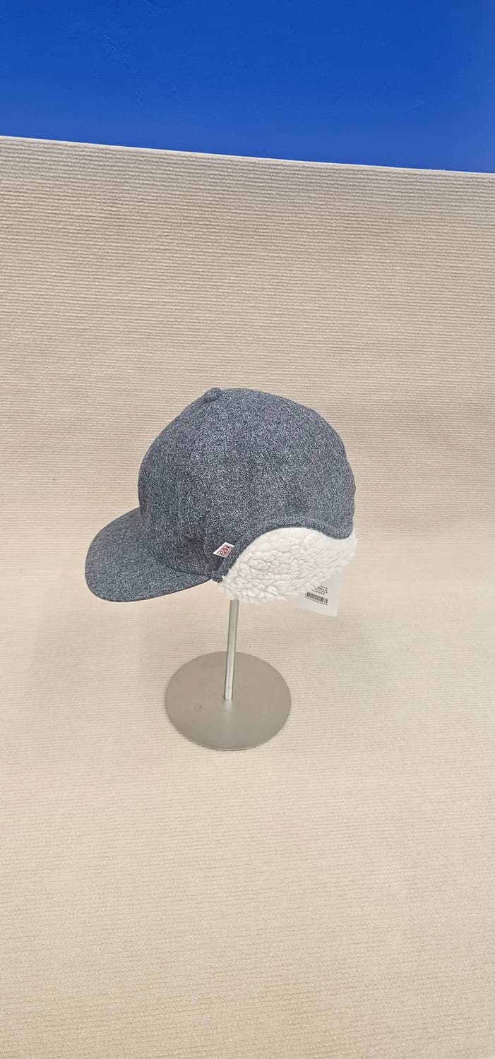 단톤 울 에타민 보아 6패널 캡 그레이 상품이미지3