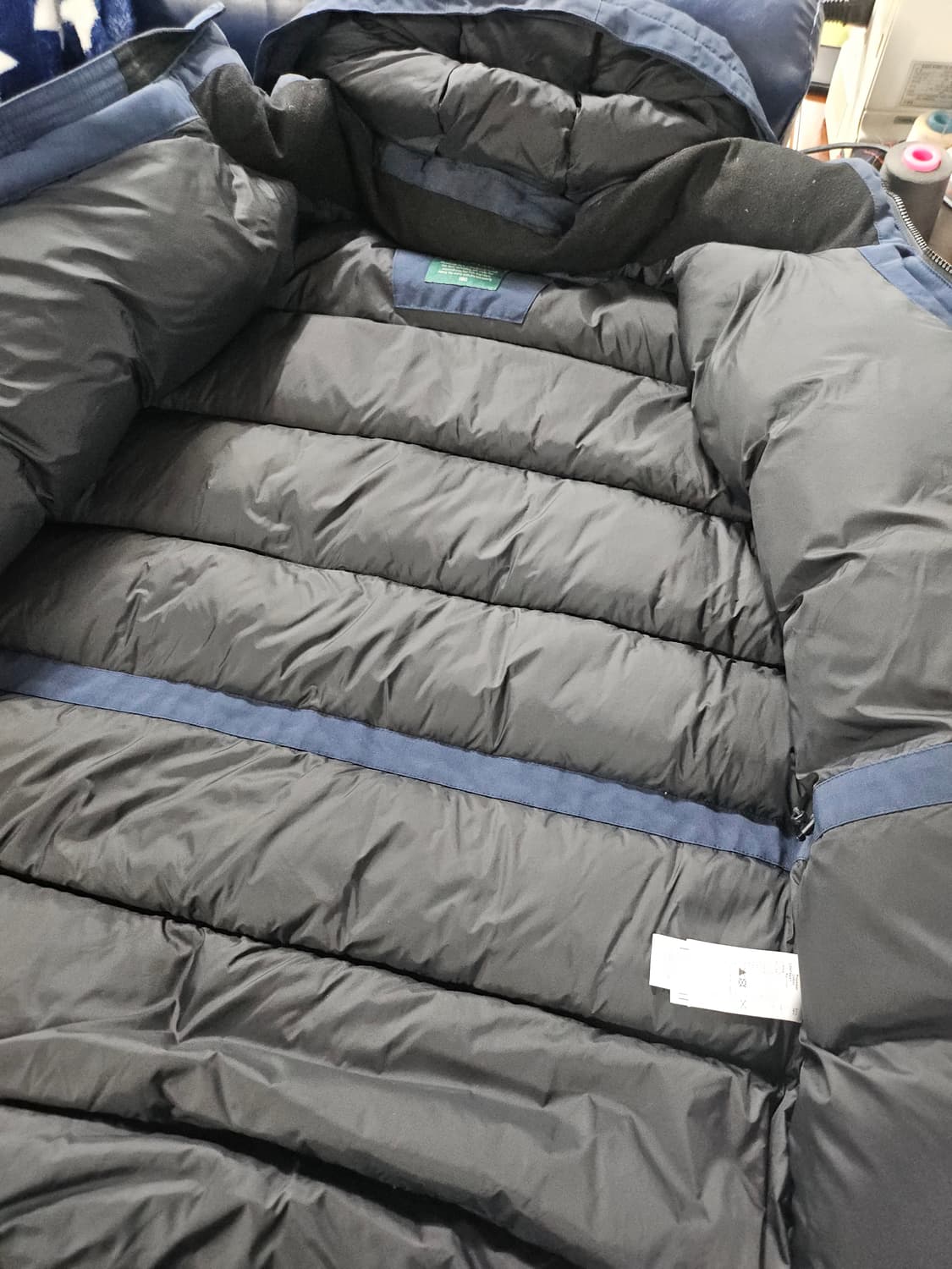 네파  네이비 구스 패딩  100 상품이미지6