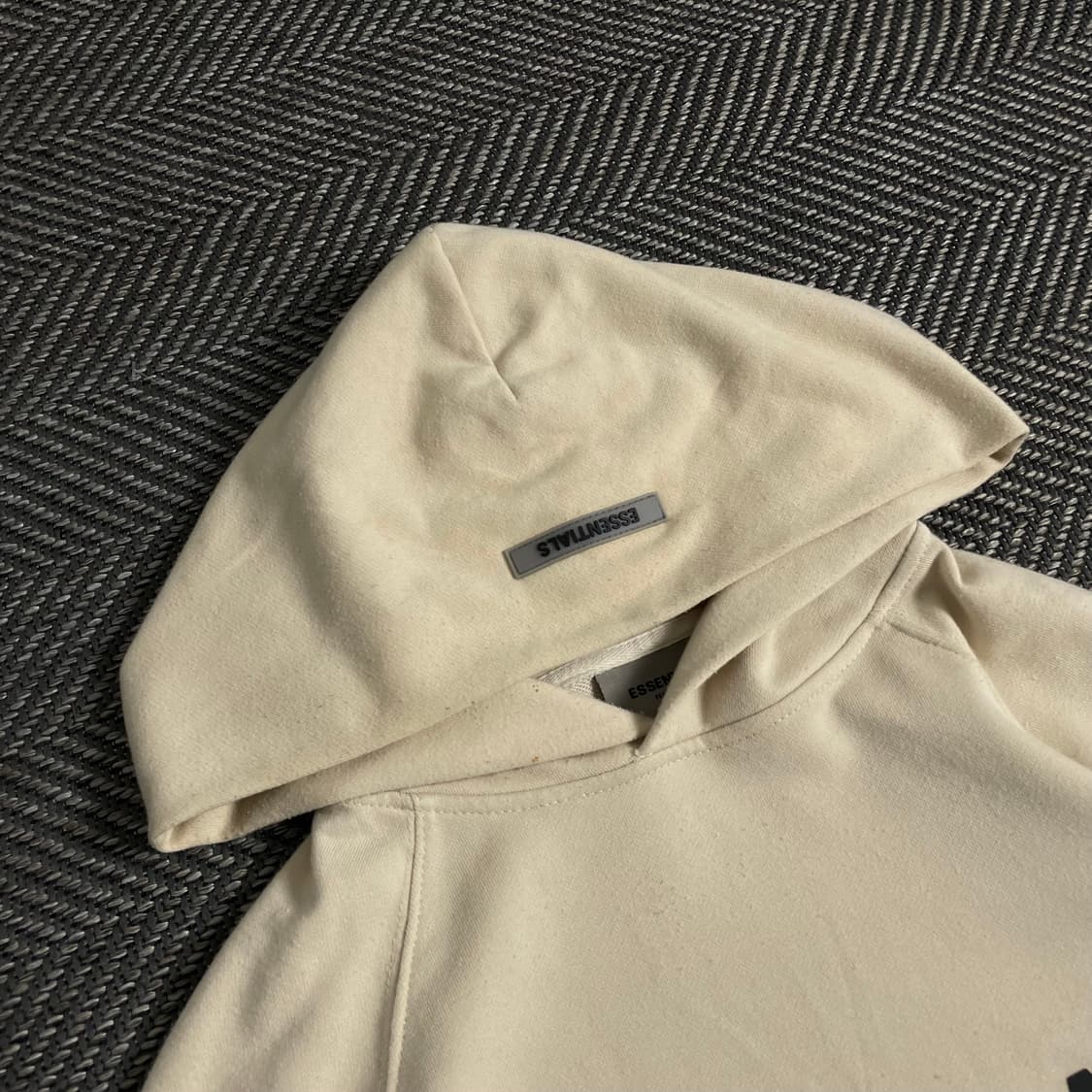 피어오브갓 에센셜 빅로고 박시핏 후드 티셔츠y 3458 상품이미지4