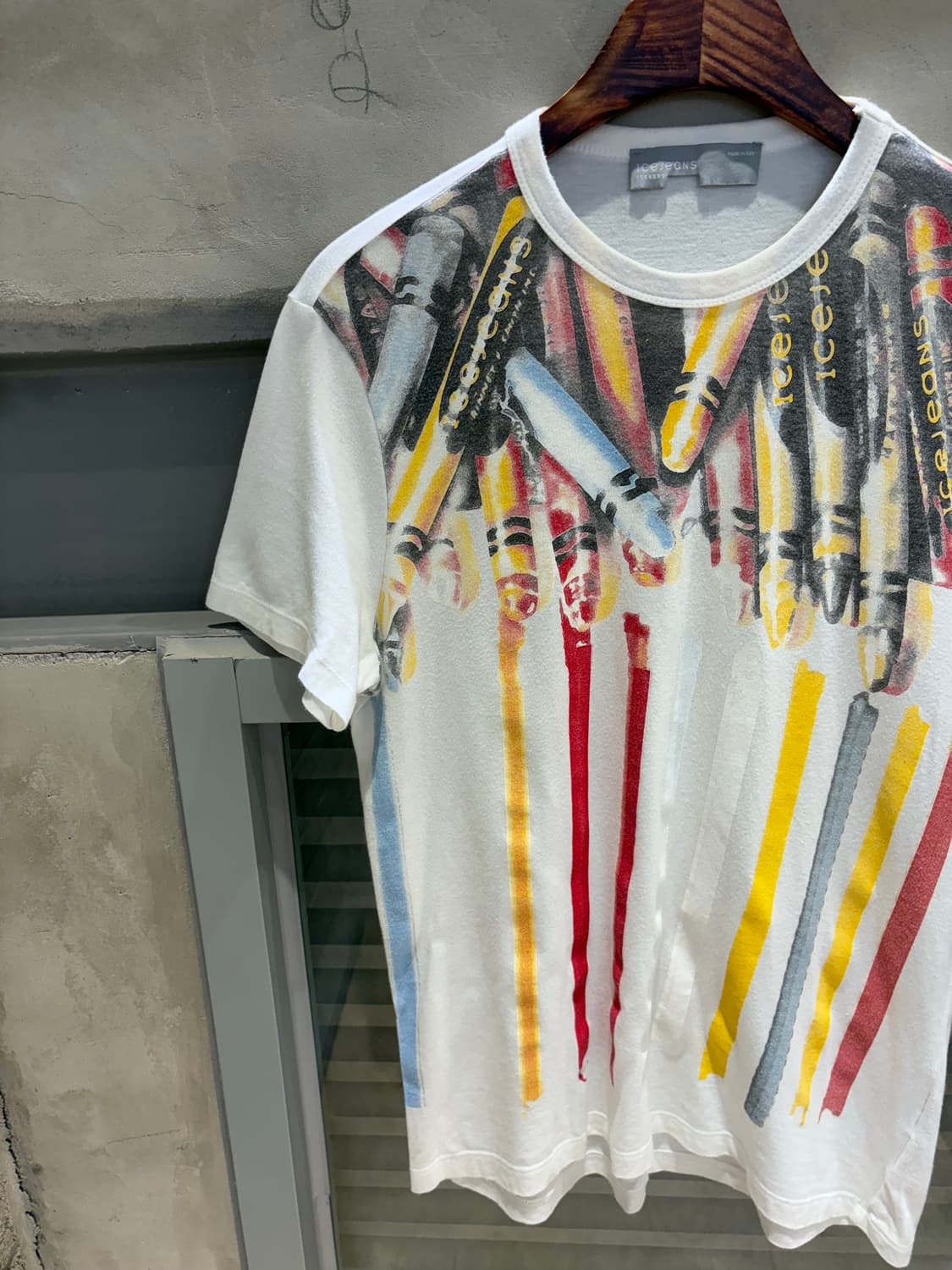 ICEBERG ICEJEANS Crayon T Shirt 상품이미지2