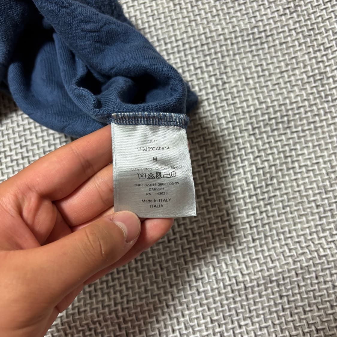 [XL Size] 디올 테리 반팔 상품이미지4