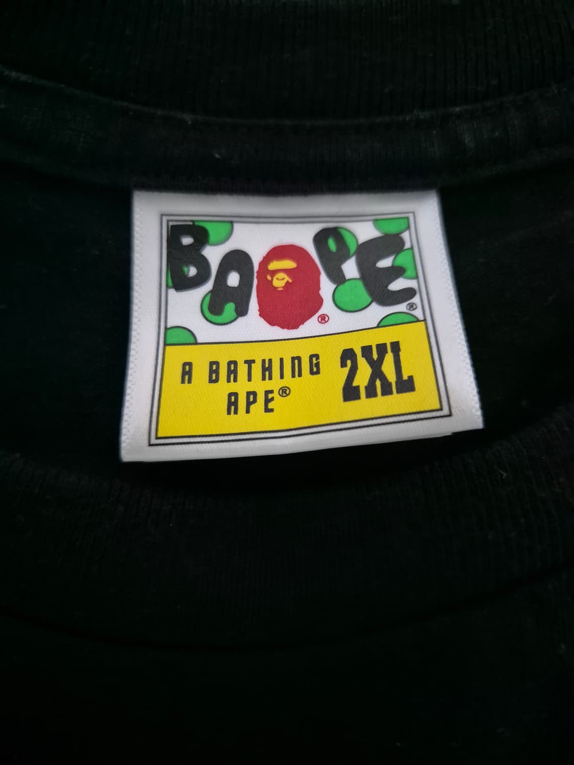 베이프 플로럴 카모 컬리지 티셔츠 2XL 상품이미지3