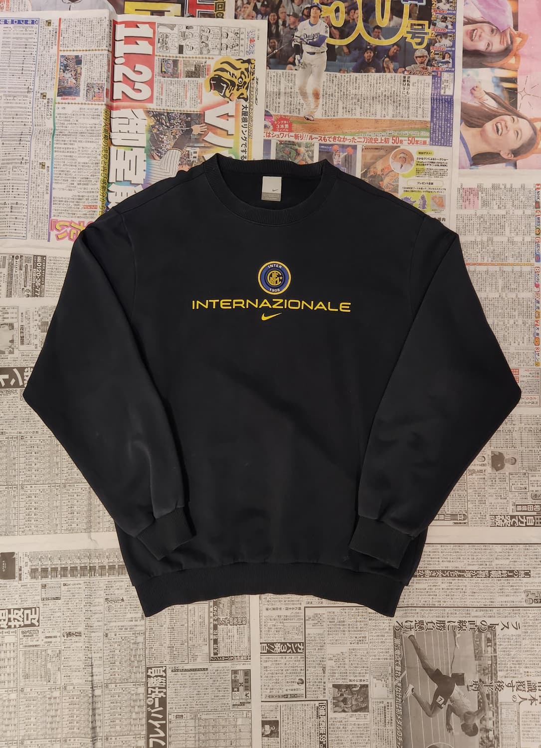 00s NIKE 인테르 맨투맨 L 상품이미지1