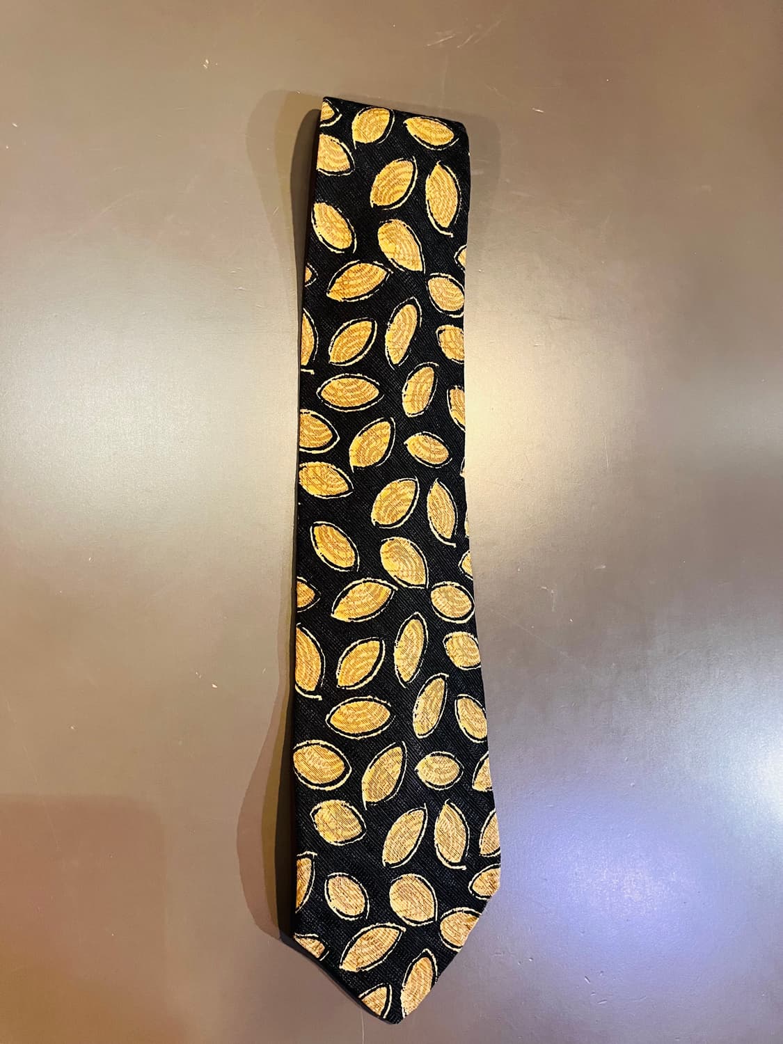 짓먼빈티지 레몬 패턴 넥타이 (미국) 상품이미지1