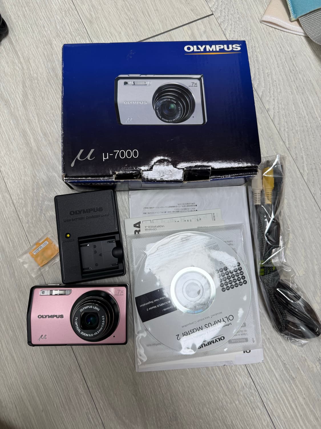 (풀박스) 올림푸스 뮤 7000 핑크 디카/디지털카메라 상품이미지1