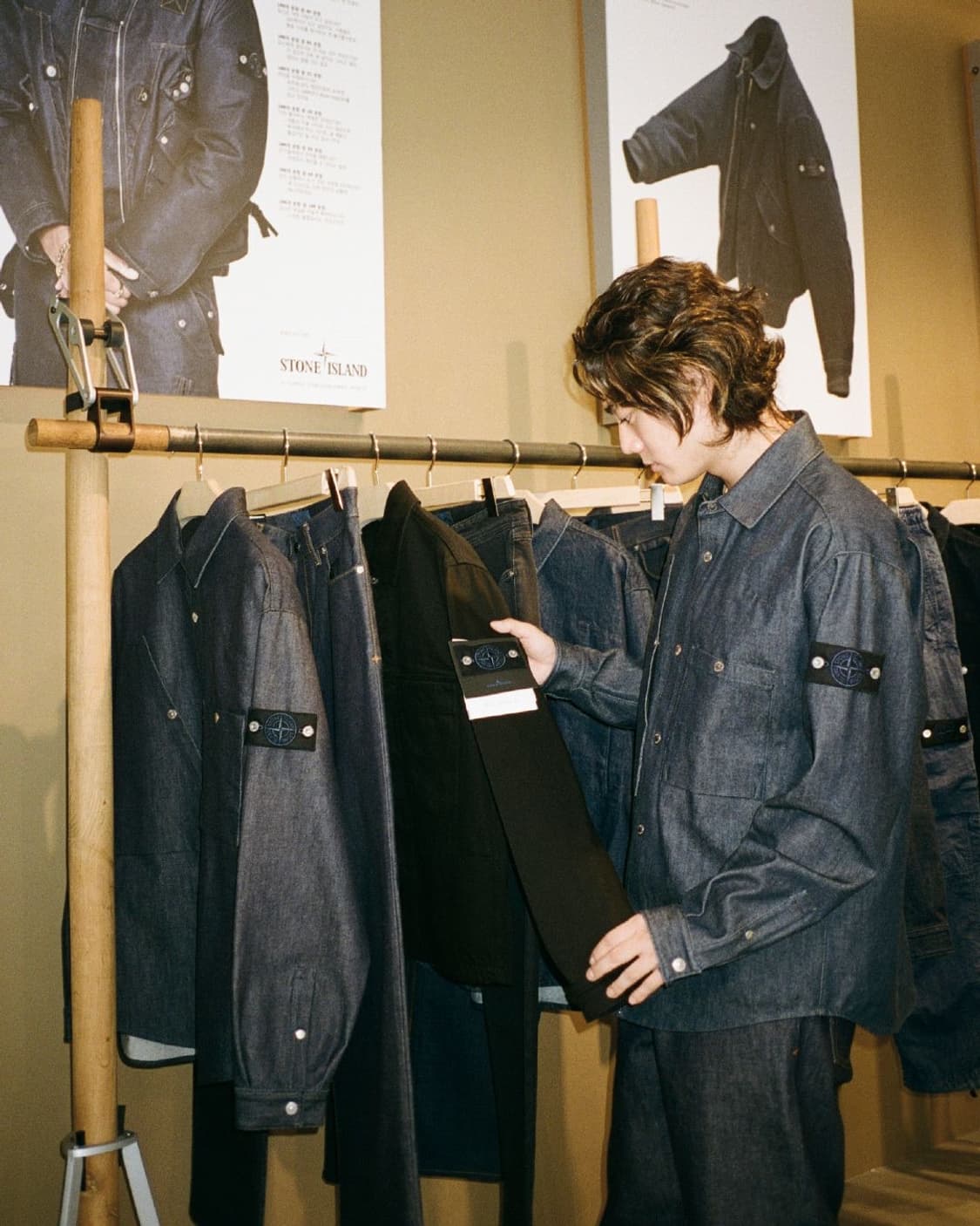 스톤아일랜드 데님 리서치 인디고 자켓 XL(105-110) 새상품 상품이미지10