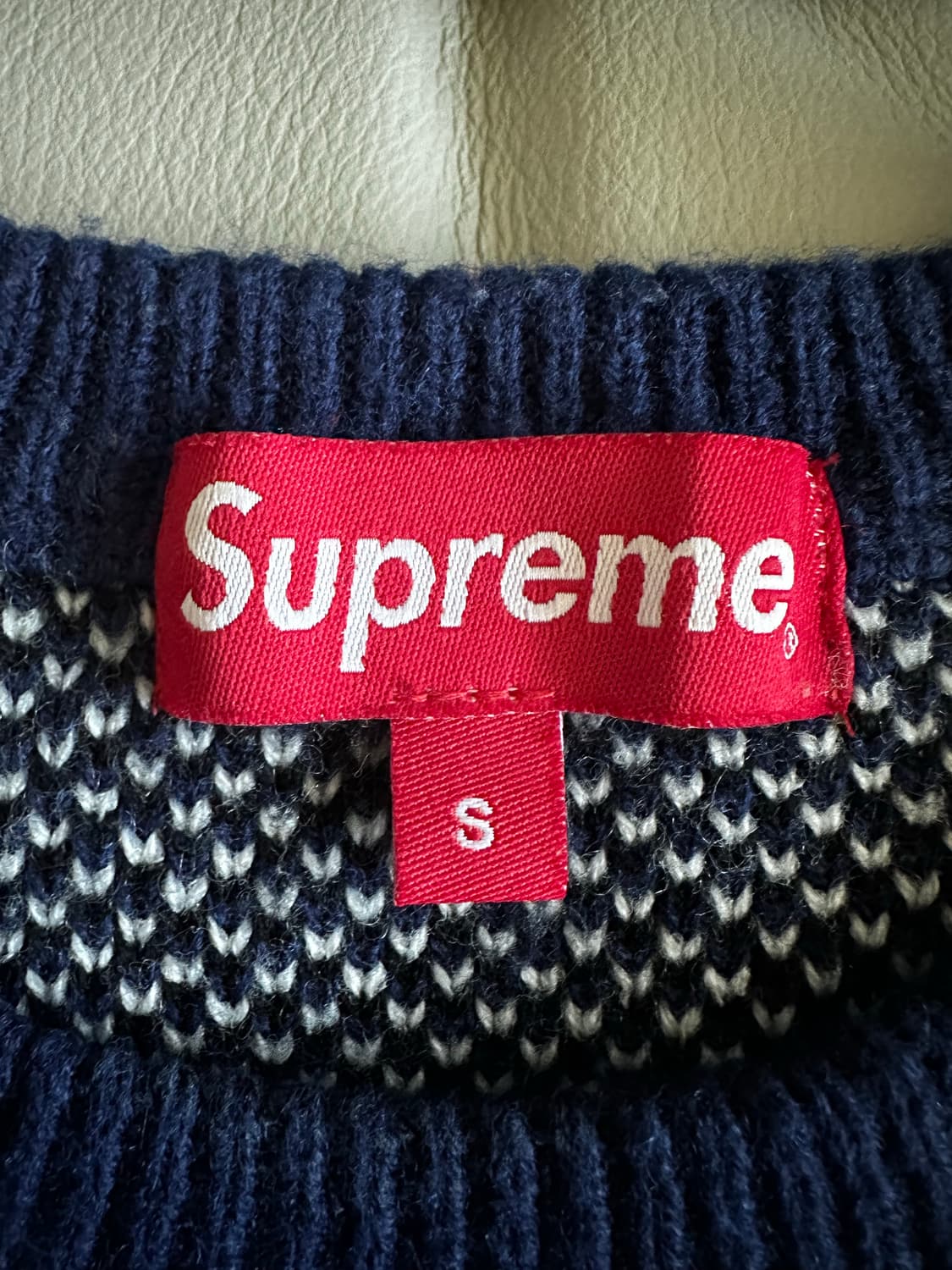 슈프림 반다나 스웨터 니트 S 상품이미지3