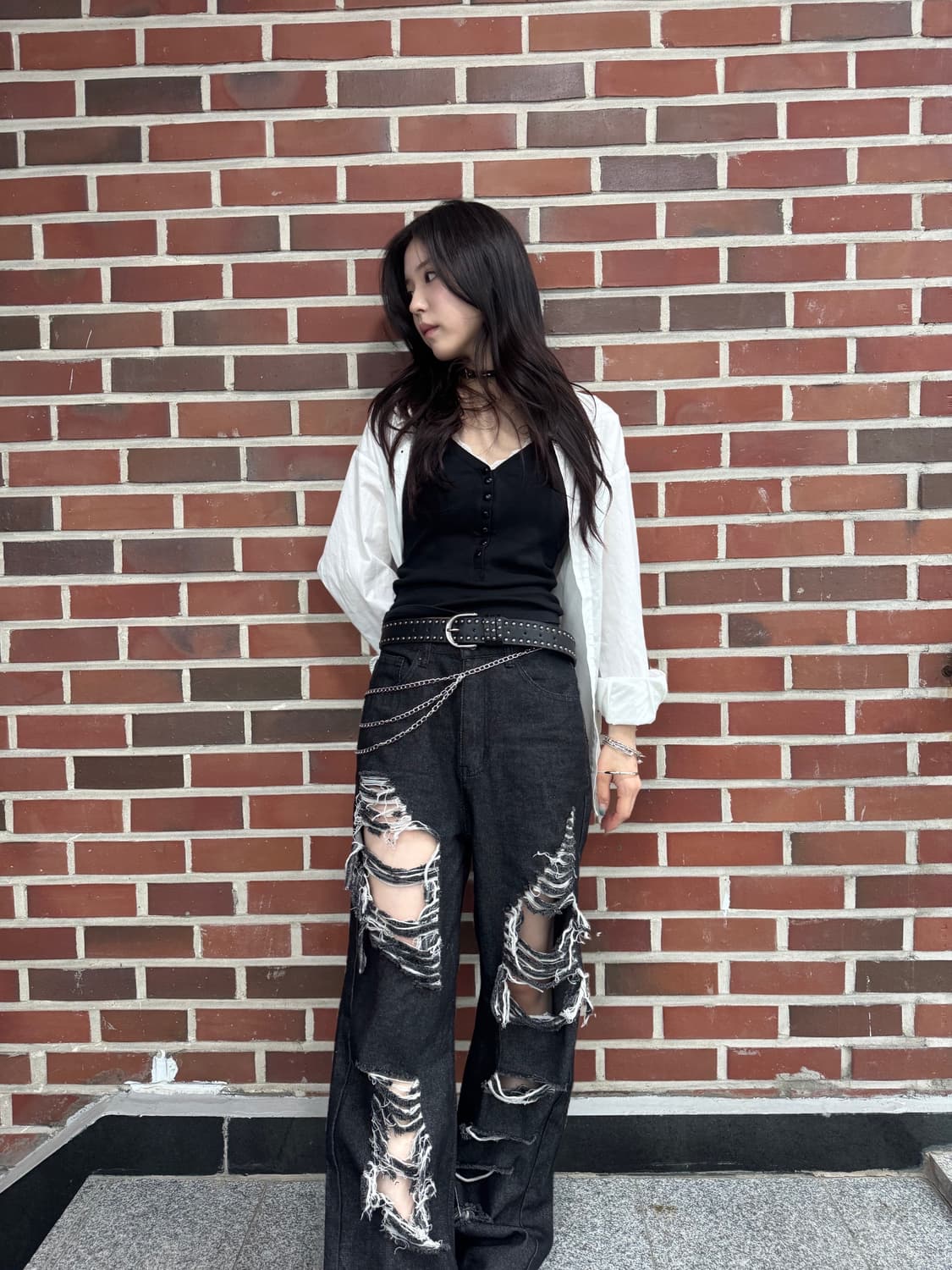 락시크 펑키룩 빈티지 코디세트 상품이미지3