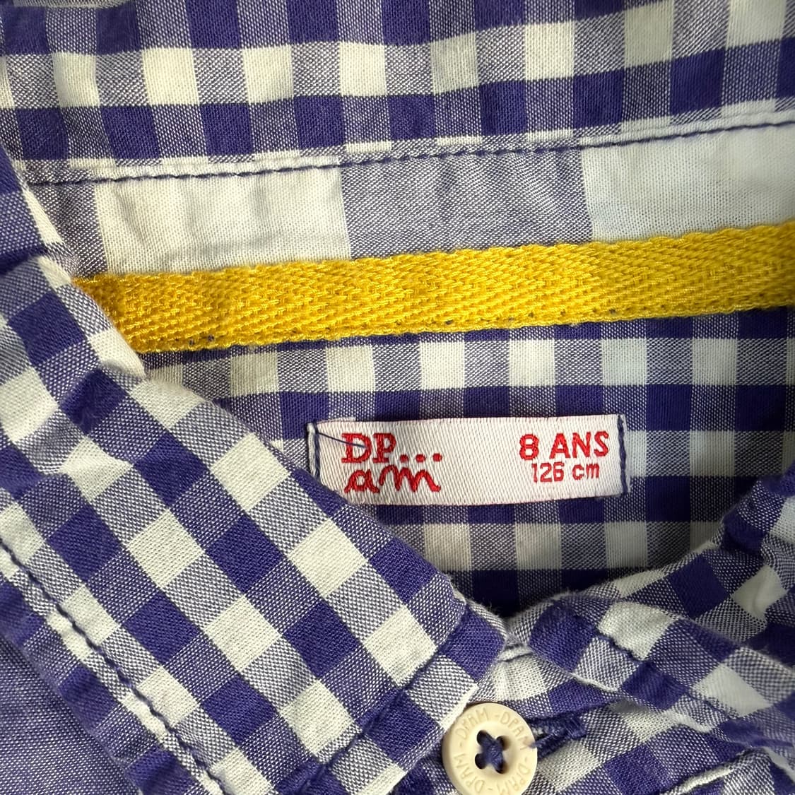 8/126 DPAM 키즈 체크 셔츠 0122T1 상품이미지3