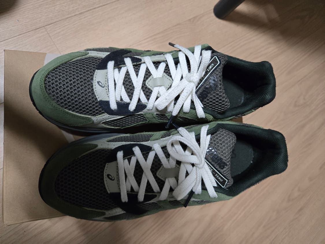 [290] 아식스 젤1130 올리브 스모그 그린 무신사 에디션 상품이미지3