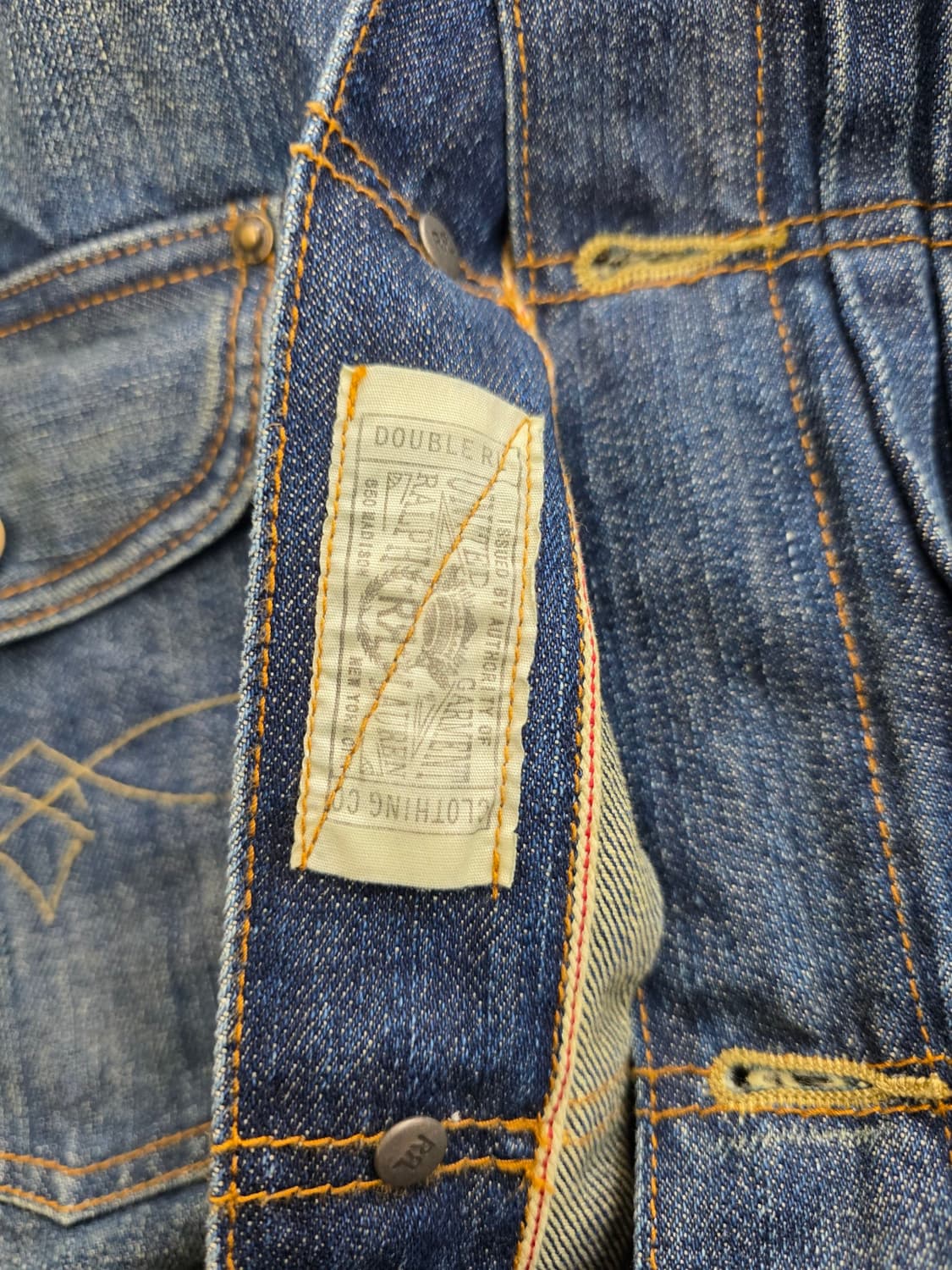 [M] RRL 더블알에 카우보이 데님 자켓 101j style 상품이미지5