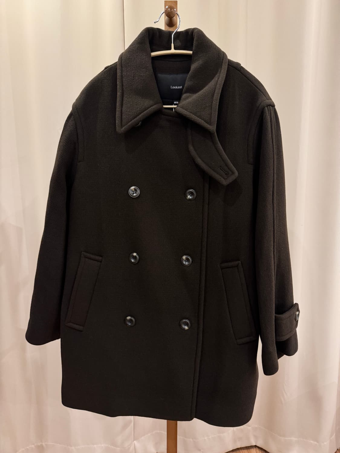 룩캐스트 하프코트 새상품 상품이미지6