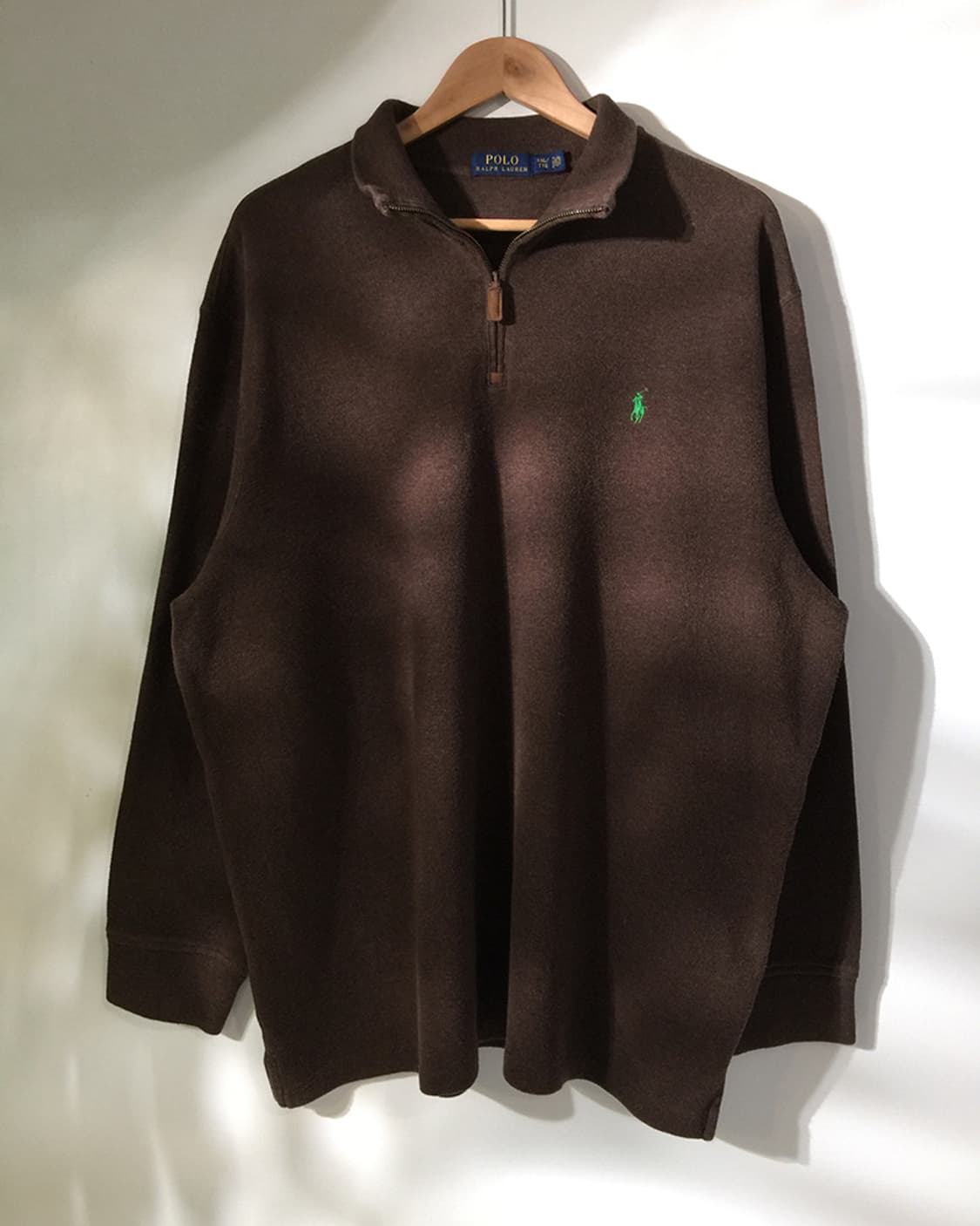 (MAN) 폴로랄프로렌 스웻 반집업 XL  상품이미지5