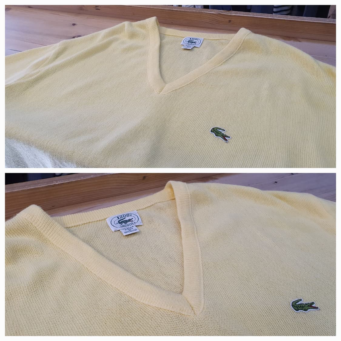 77/88.라코스테 매쉬 브이넥니트 상품이미지4