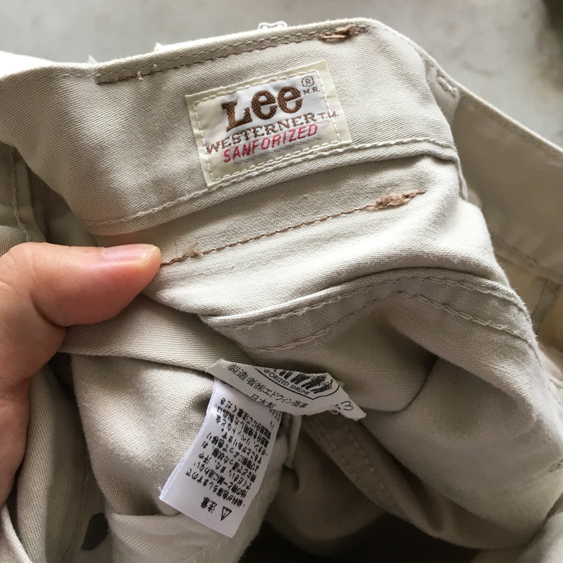 Made In JAPAN  Lee Cotton Pants 상품이미지6