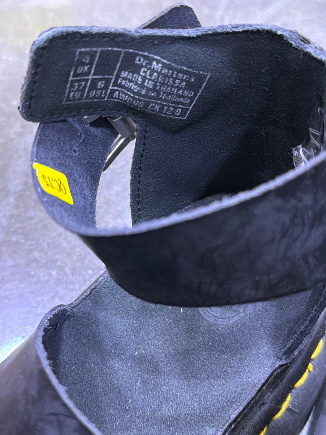 닥터마틴 클라리사 샌들 슬리퍼 블랙 230 상품이미지6