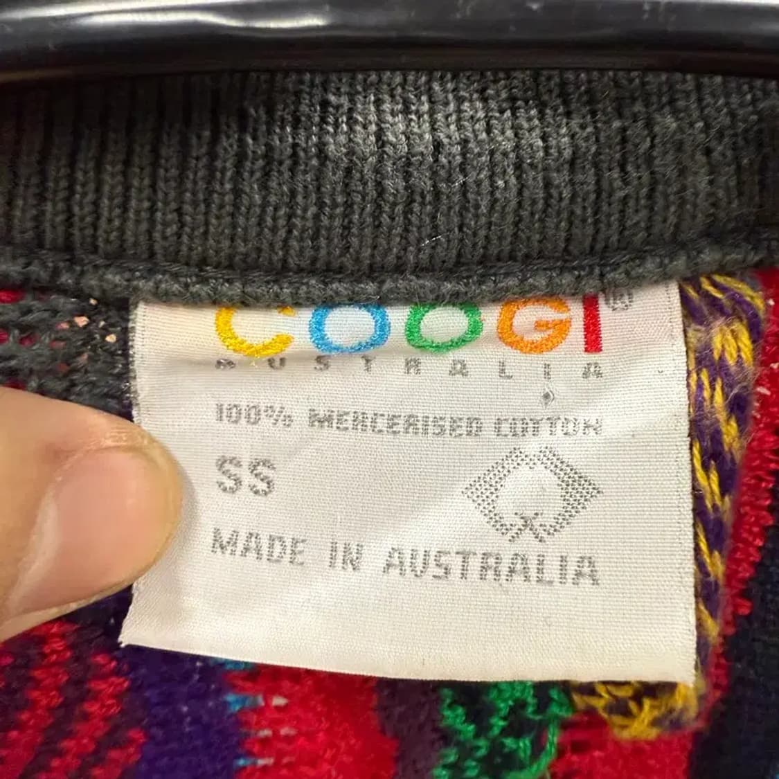 빈티지 쿠지 Coogi 케이블 가디건 SS 상품이미지4