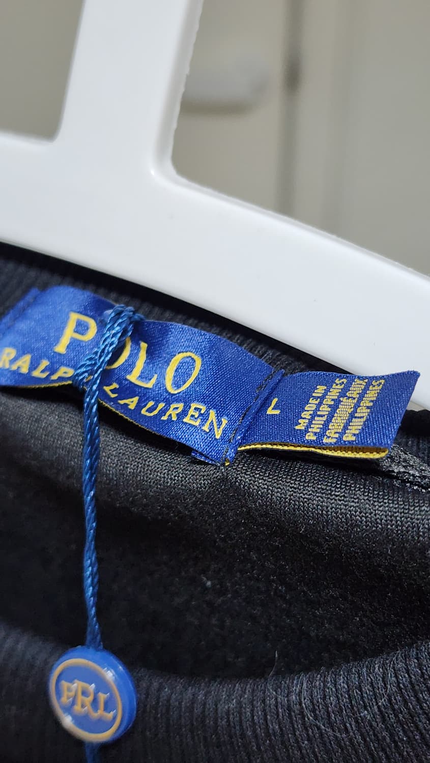 폴로랄프로렌 블랙 맨투맨 화이트포니 (L) 상품이미지5