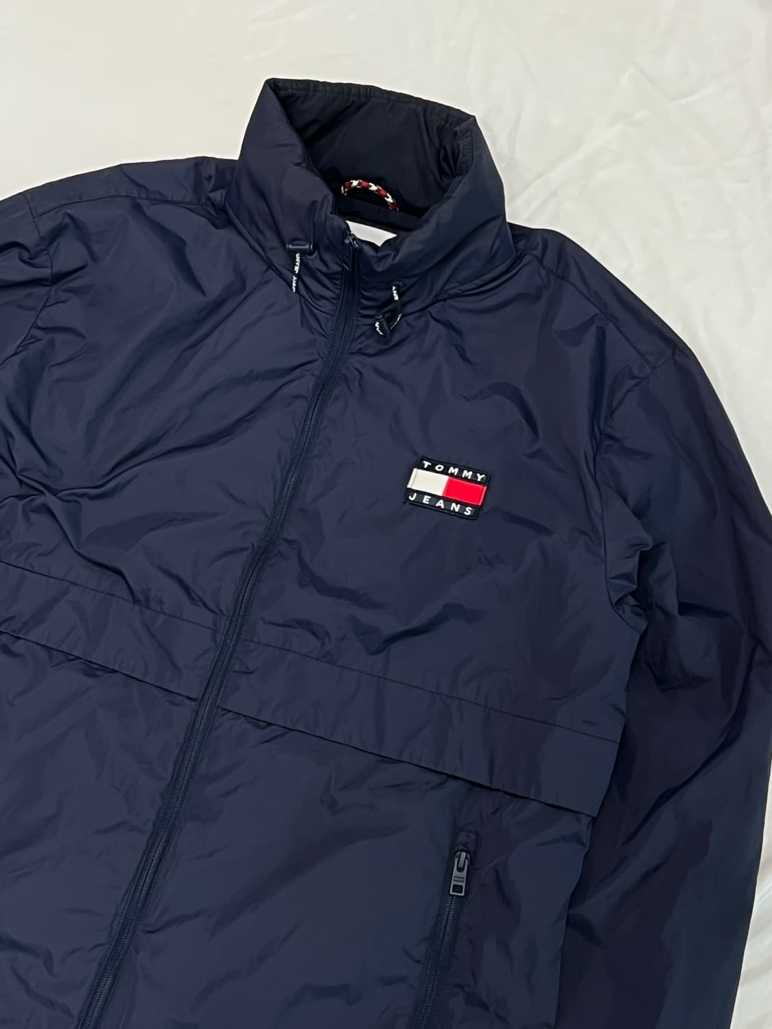 (L) 타미진스 패치로고 나일론 요크 자켓 네이비 상품이미지2