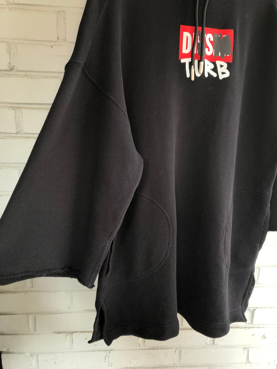 디젤 스웨트 후드 원피스 상품이미지4