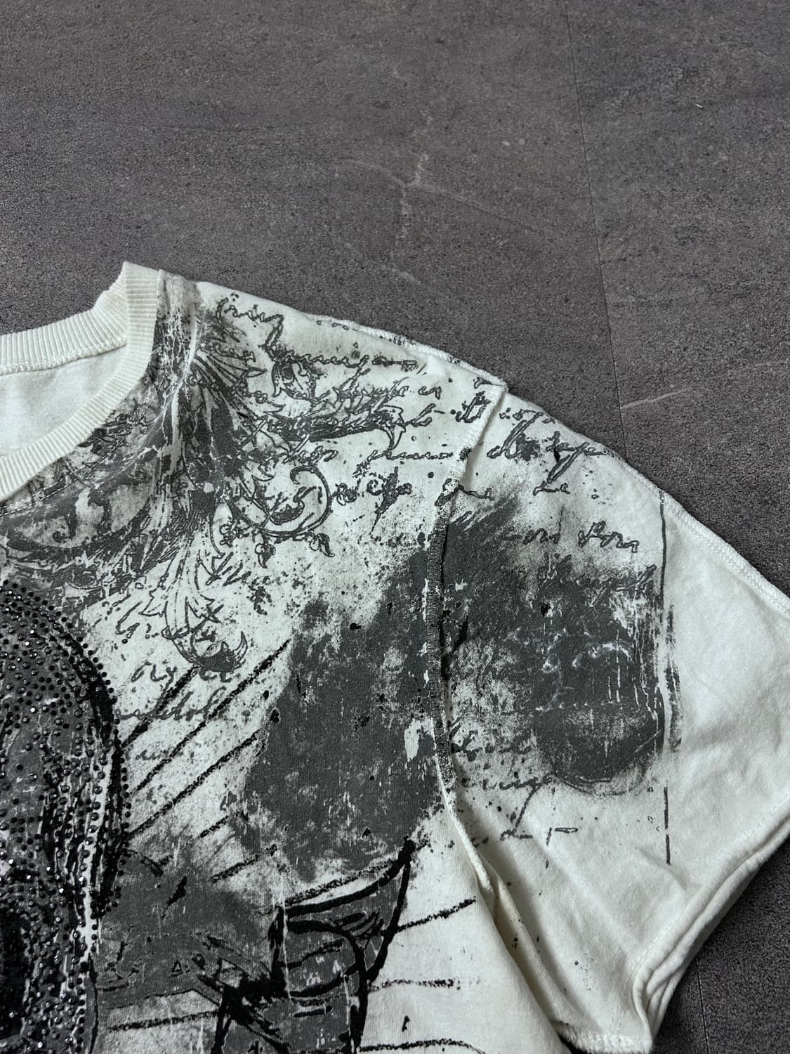 Jpn Vtg 스컬 인사이드 아웃 컷소우 상품이미지2