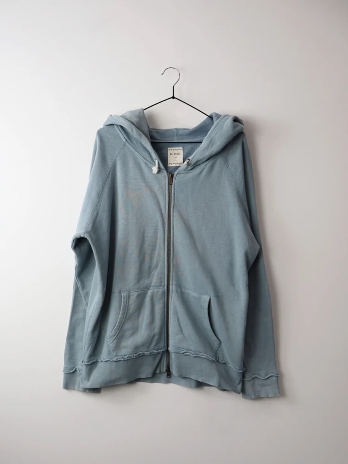 JPN In Field Light Blue Zip Hoodie 상품이미지3