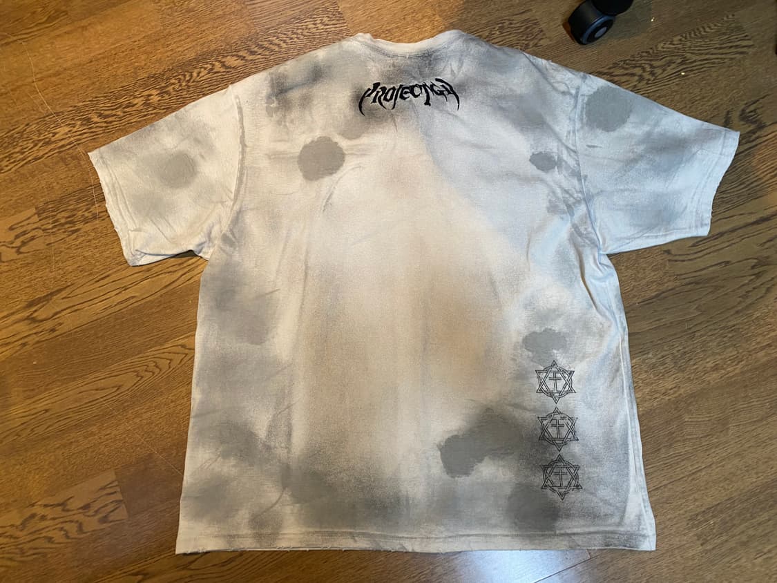 프로젝트 gr 퓨리어스 로고 아플리케 티셔츠 2사이즈 상품이미지6