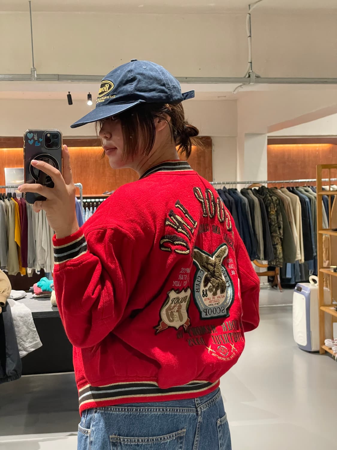 Vintage varsity jacket 상품이미지1