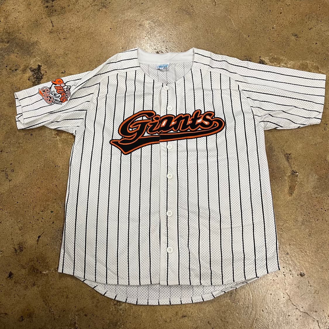 [90] 샌프란시스코 롯데자이언츠 스트라이프 야구 유니폼 b8 상품이미지2