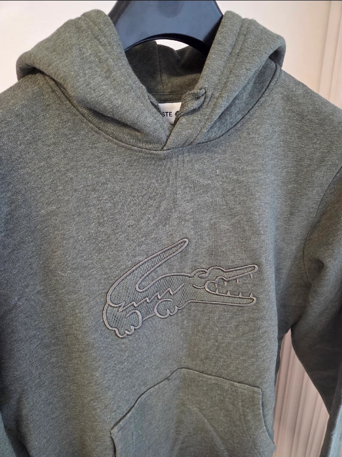 (새상품) 라코스테 lacoste 카키 후드티  상품이미지2