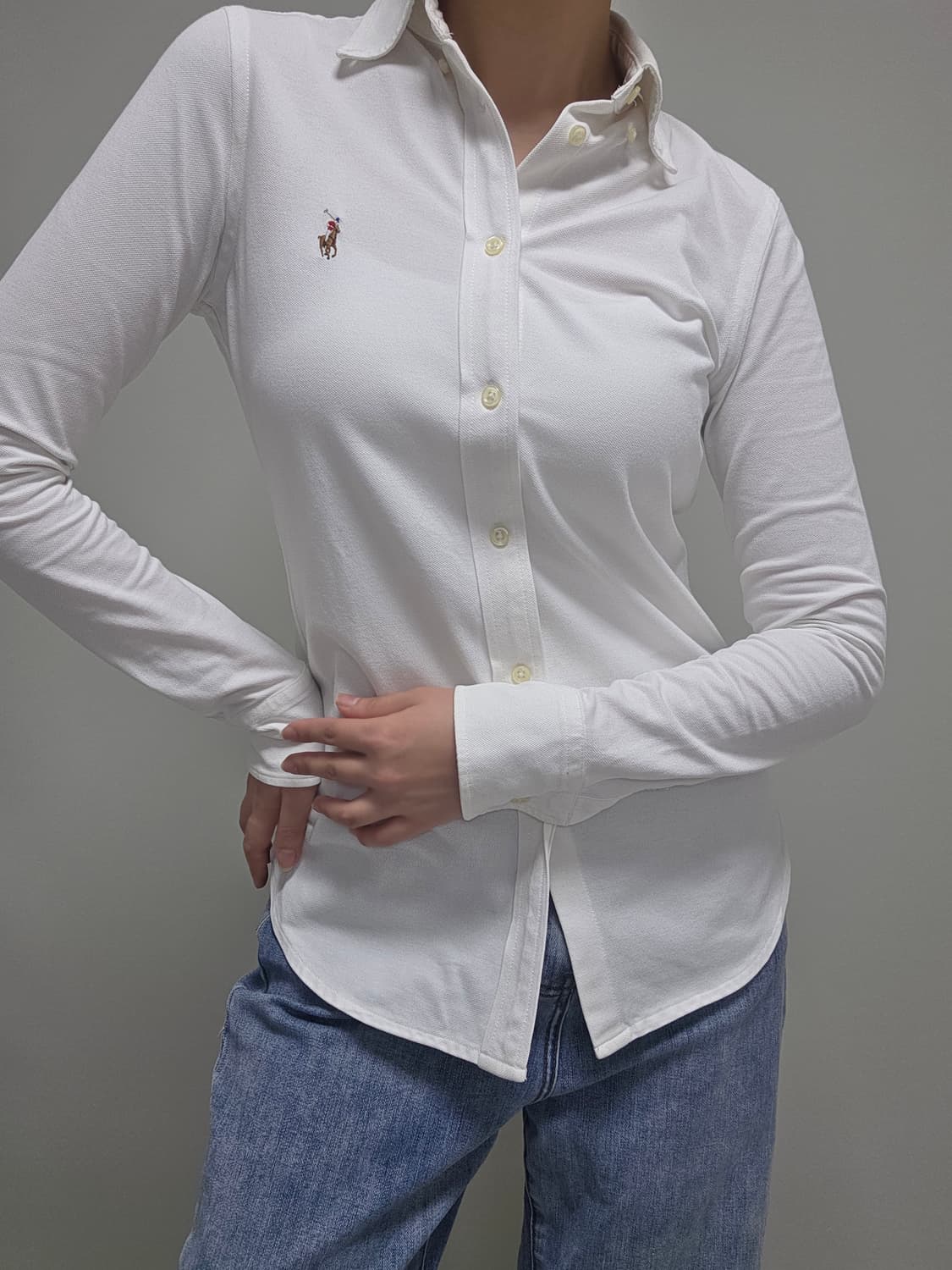 Polo Ralph Lauren / PK 소재 화이트 셔츠 상품이미지9