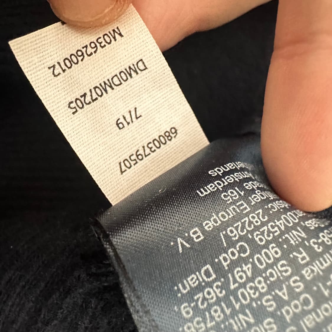 타미힐피거 니트 가디건 네이비 상품이미지8