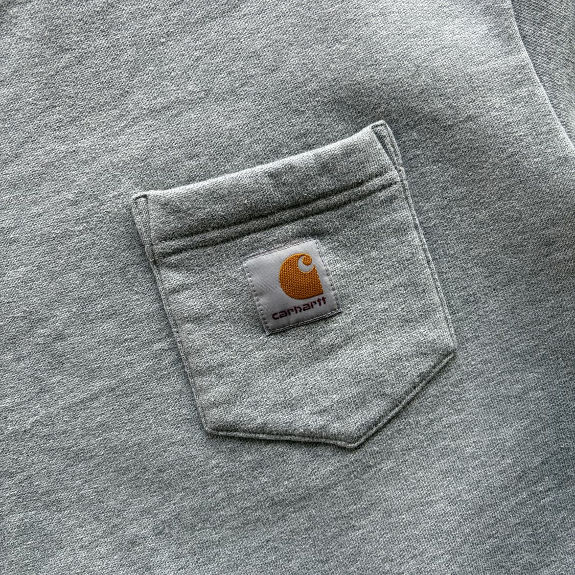 [S]칼하트 WIP 포켓 그레이 기모 맨투맨 상품이미지8