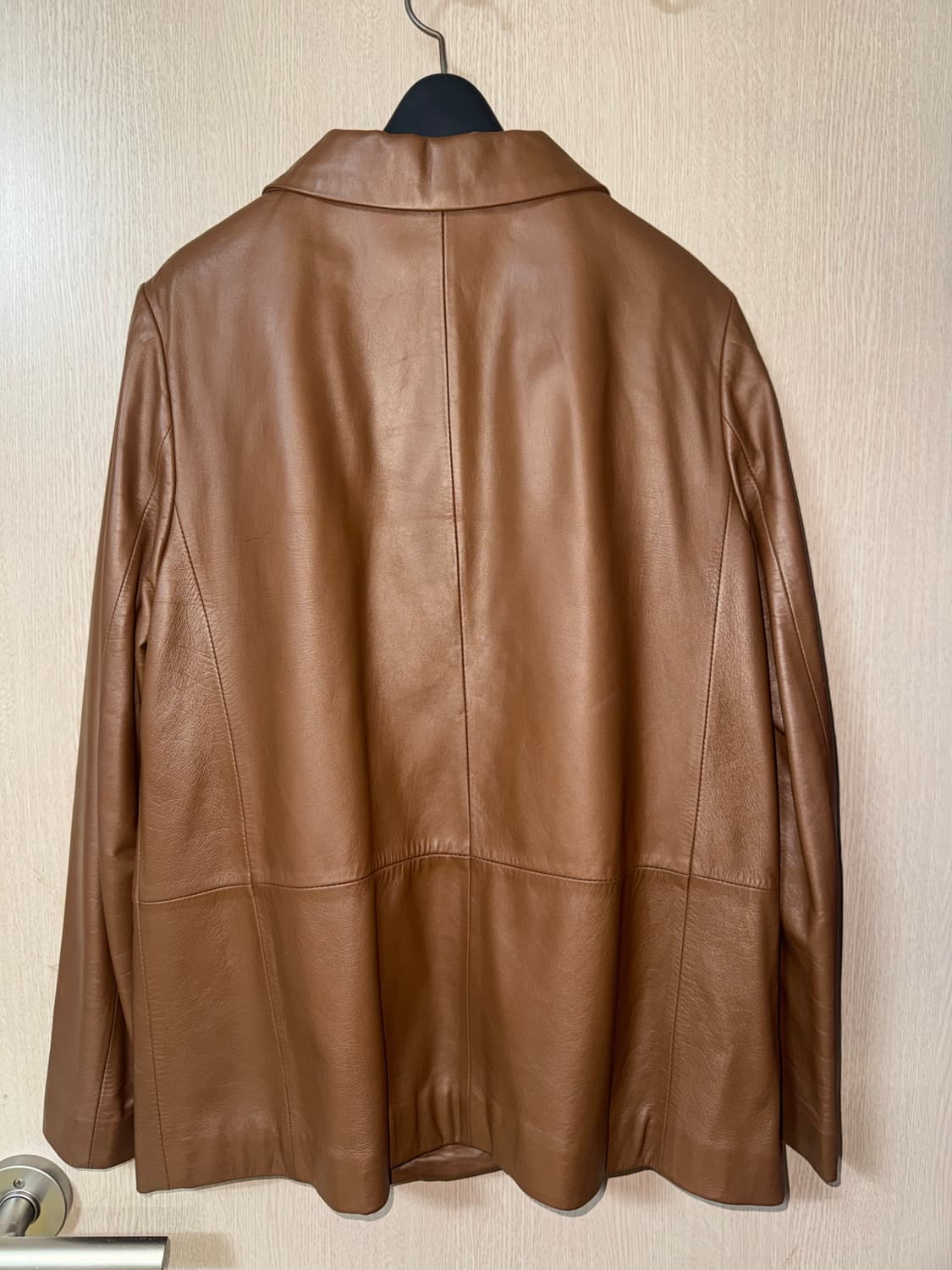 Collepoi 브라운 레더자켓 (가죽자켓) / (당일배송) 상품이미지2