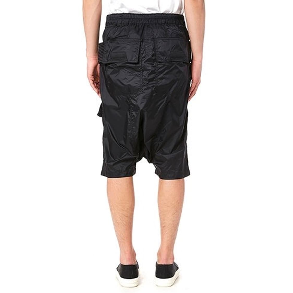 릭오웬스 17SS 다크쉐도우 나일론 태권도 카고 쇼츠 블랙 상품이미지9